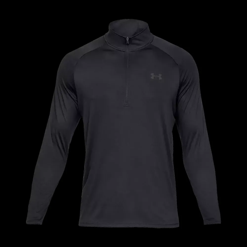 Clearance Under Armour Tech 2.0 Half Zip - Herre Træningsbluse Sort