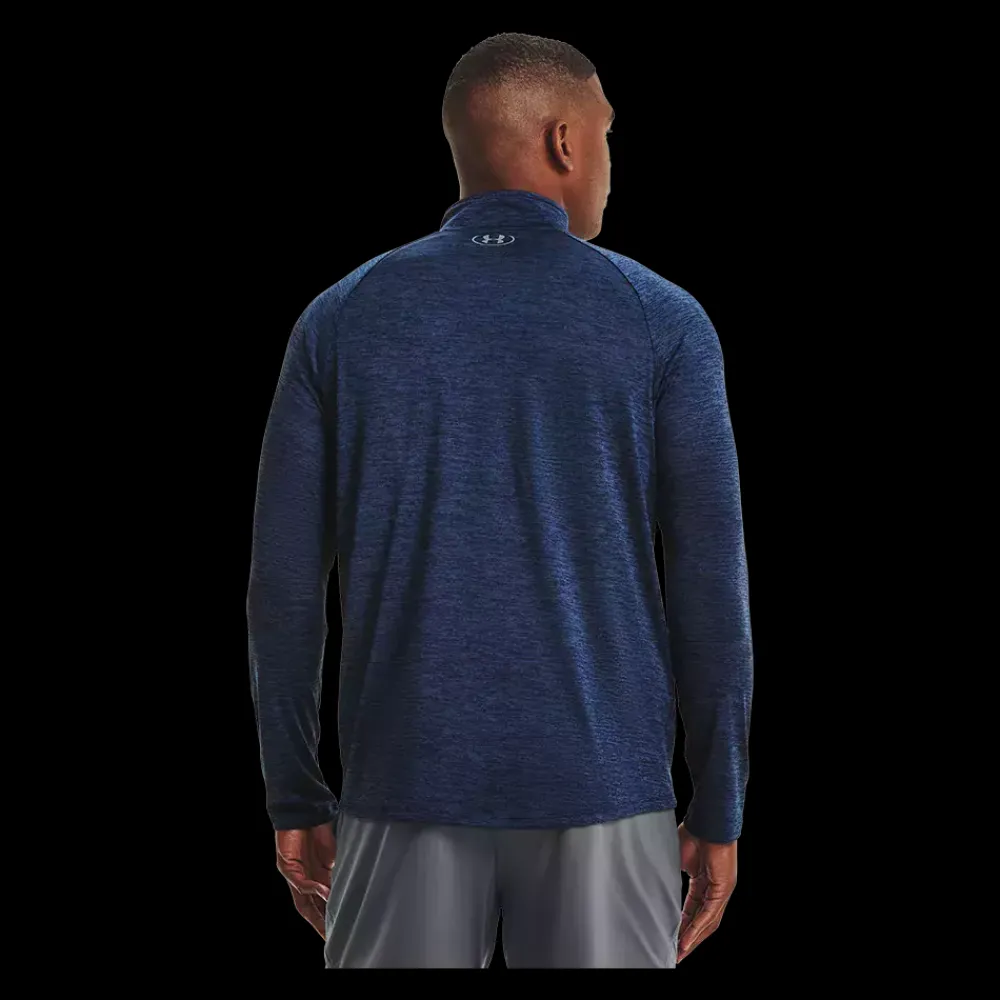 Clearance Under Armour Tech 2.0 Half Zip - Herre Træningsbluse Blå