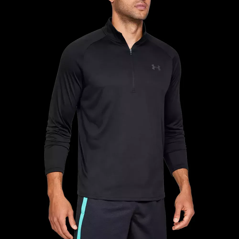 Clearance Under Armour Tech 2.0 Half Zip - Herre Træningsbluse Sort