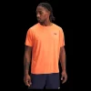 Outlet Under Armour Textured SS T-Shirt - Herre T-Shirt Orange