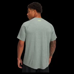 Hot Under Armour Textured SS T-Shirt - Herre T-Shirt Grøn