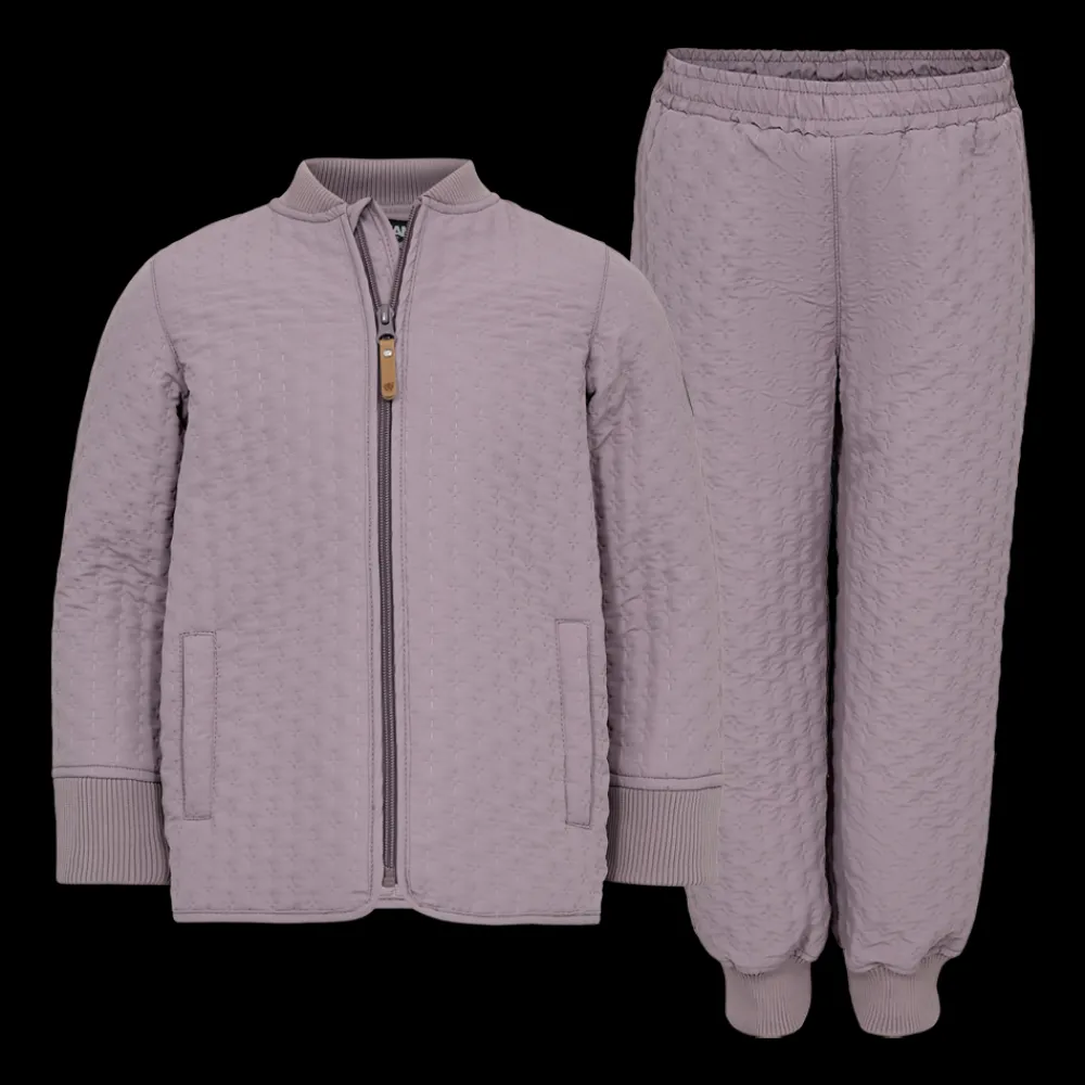 Best Nanok Thermoset 24, Jr - Børne Termotøj Lilla
