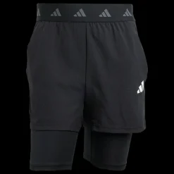 Discount Adidas Training 2-in-1 Shorts - Herre Løbe Shorts Sort