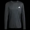 Online Adidas Training LS Tee - Herre Løbe T-shirt Sort