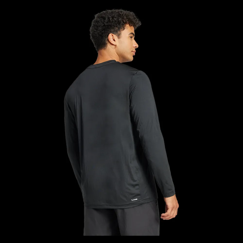 Online Adidas Training LS Tee - Herre Løbe T-shirt Sort