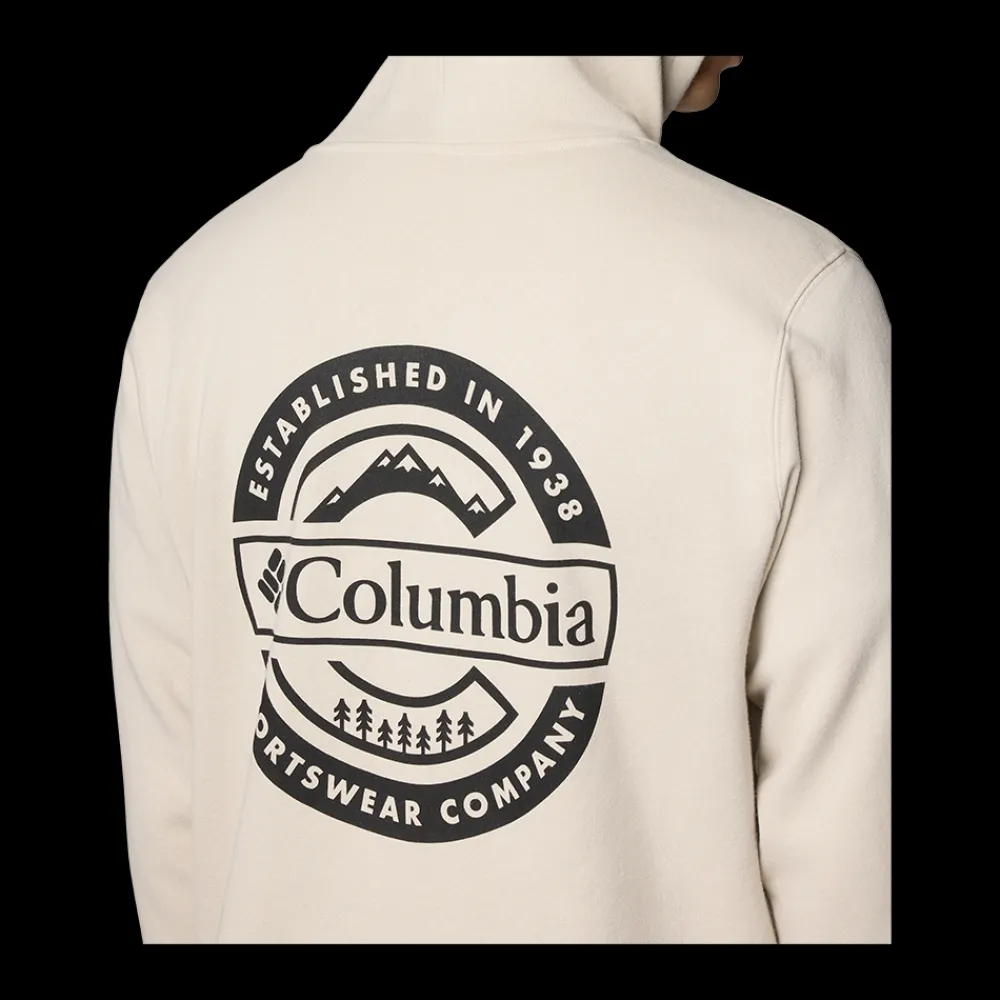 Discount Columbia Trek Graphic Hoodie - Herre Sweatshirt Sand