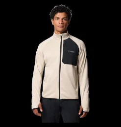 Discount Columbia Triple Canyon Grid Fleece - Herre Fleecetrøje Hvid