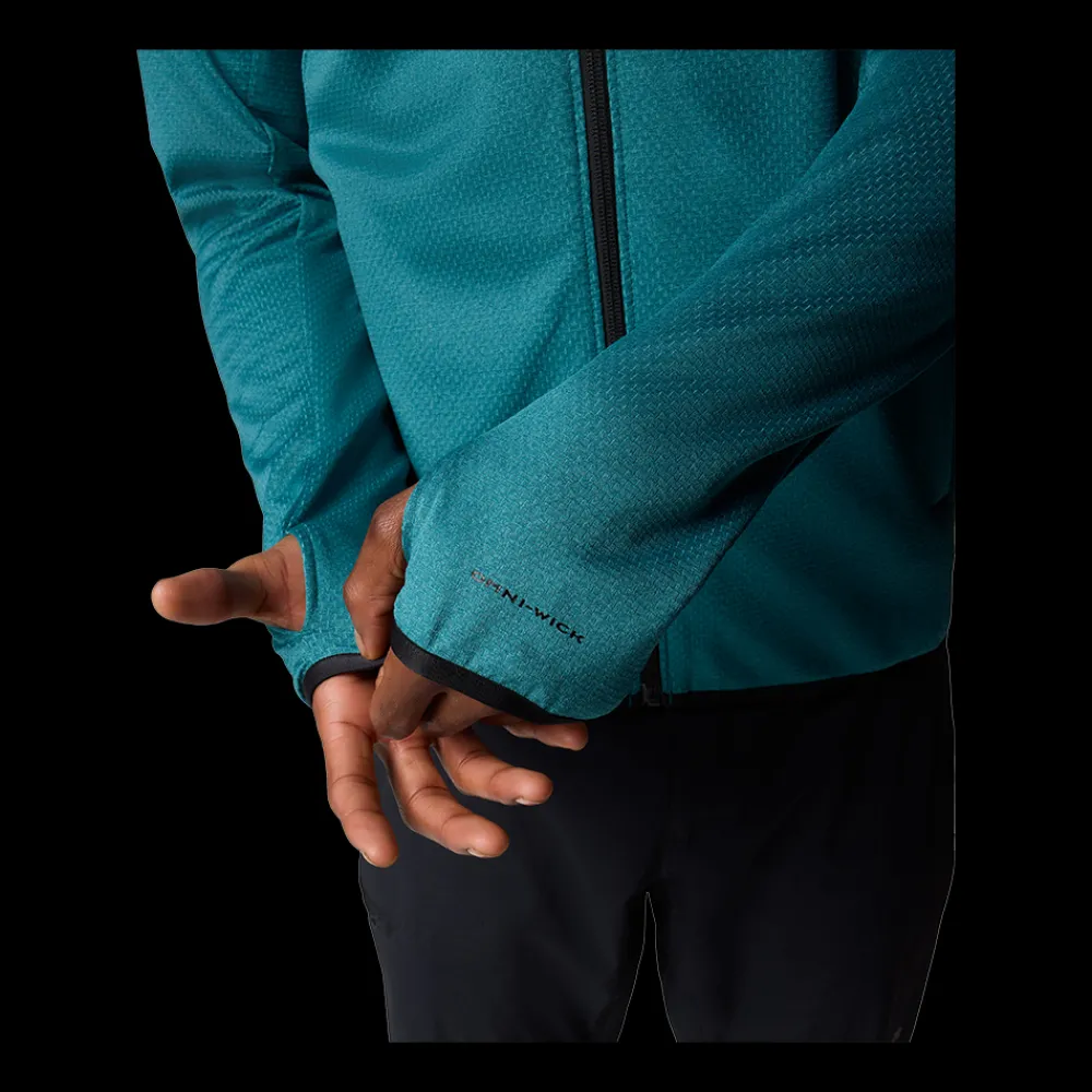 Online Columbia Triple Canyon Grid Fleece - Herre Fleecetrøje Grøn