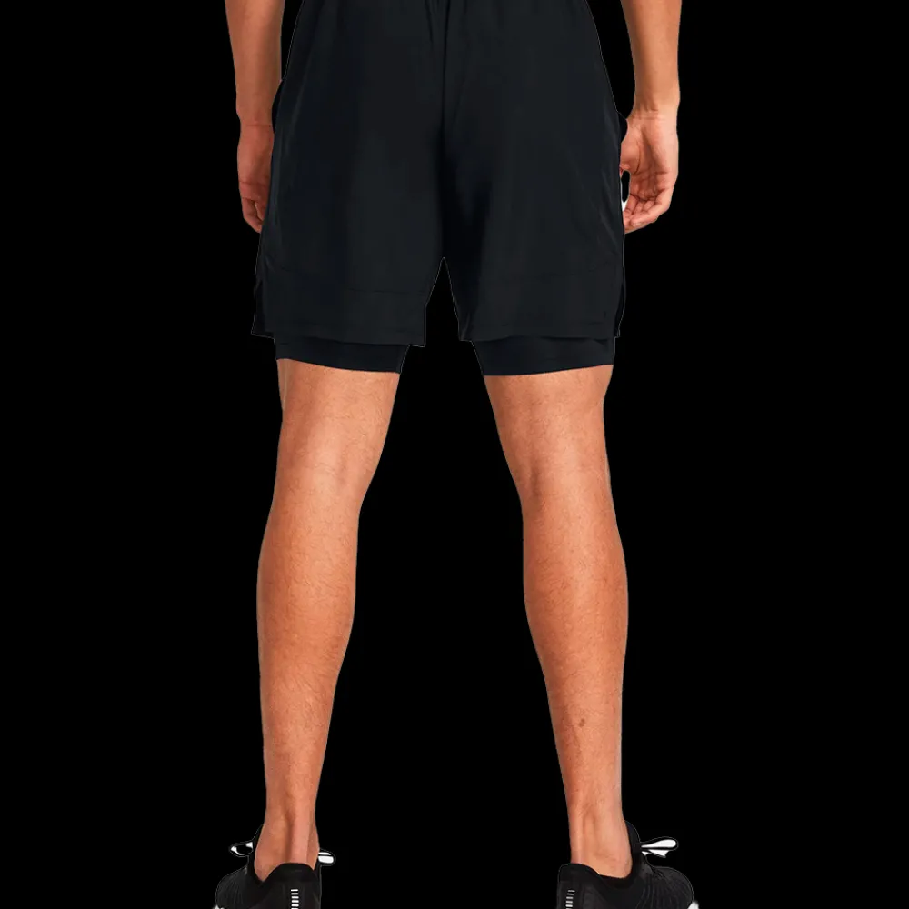 Online Under Armour Under Amour Launch 2-in-1 7" Shorts - Herre Træningsshorts Sort