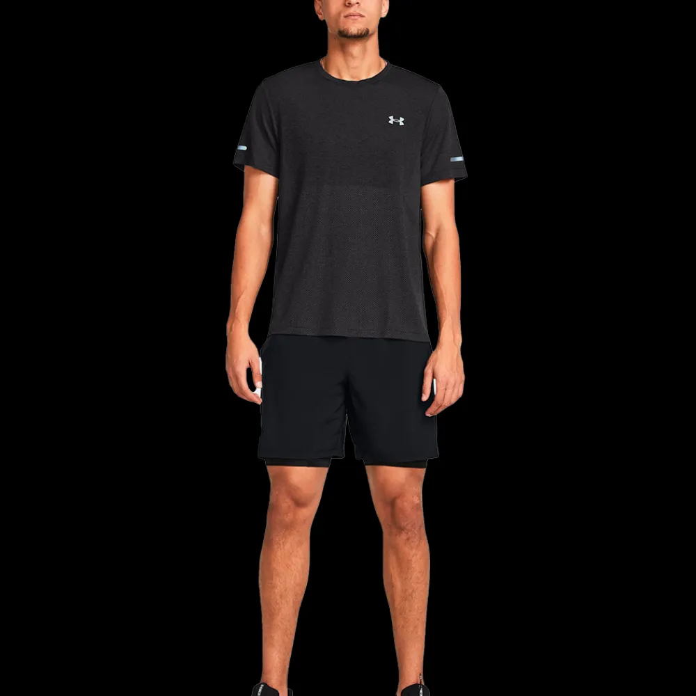 Online Under Armour Under Amour Launch 2-in-1 7" Shorts - Herre Træningsshorts Sort