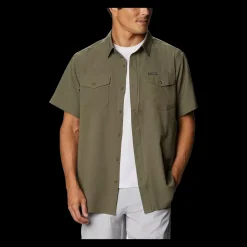 Hot Columbia Utilizer Solid Shirt - Herre Skjorte Grøn