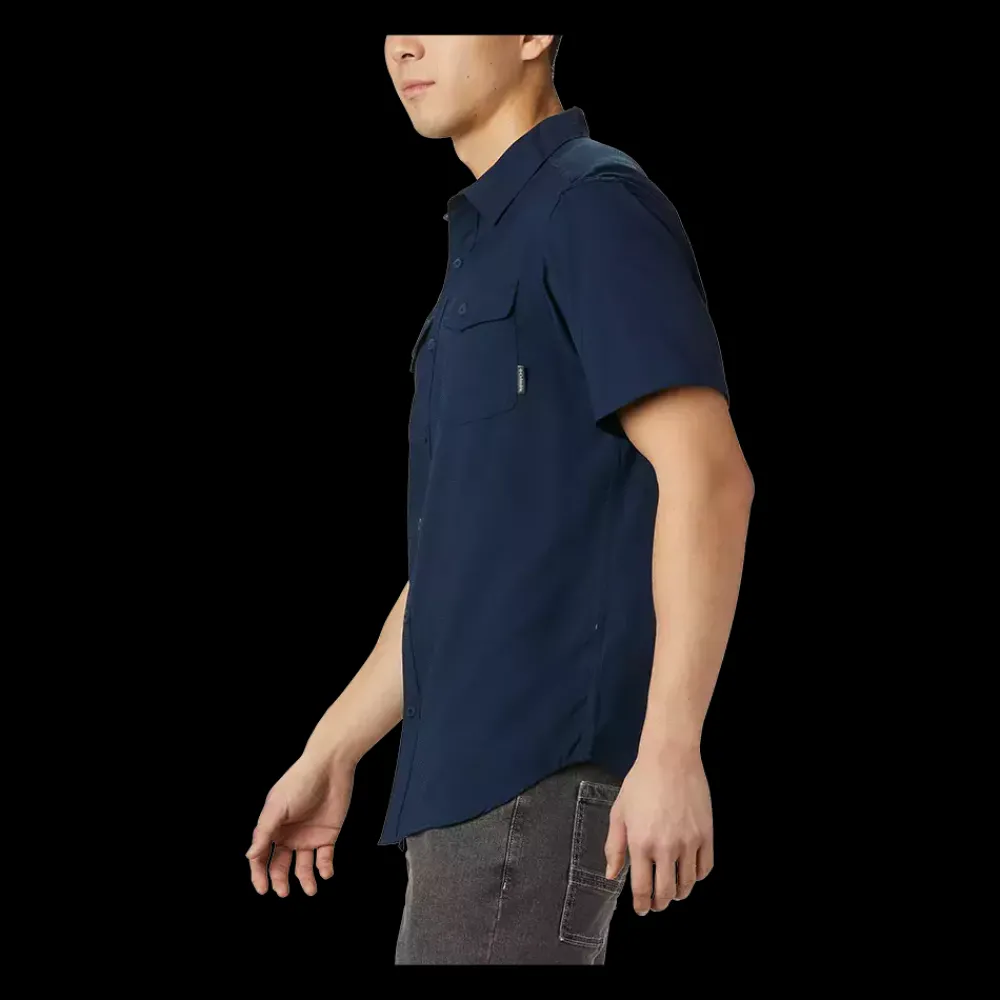 Fashion Columbia Utilizer Solid Shirt - Herre Skjorte Blå