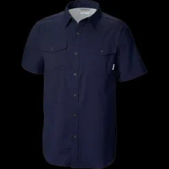 Fashion Columbia Utilizer Solid Shirt - Herre Skjorte Blå