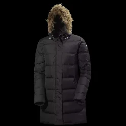 Discount Helly Hansen W Aden Down Parka - Dame Vinterjakke Sort