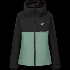 Discount 2117 of Sweden W Avan Padded Ski Jacket - Dame Ski- og Vinterjakke Grøn
