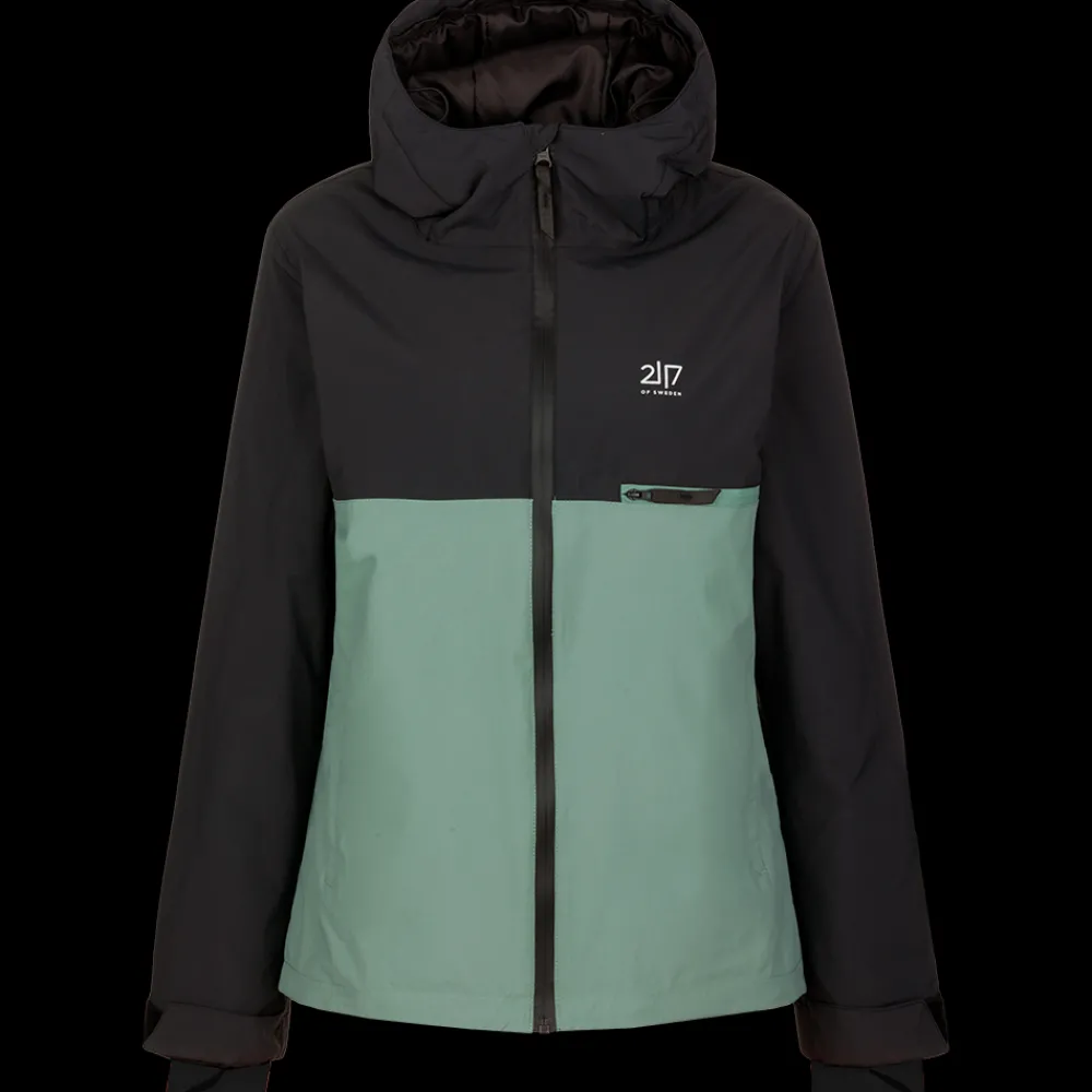 Discount 2117 of Sweden W Avan Padded Ski Jacket - Dame Ski- og Vinterjakke Grøn