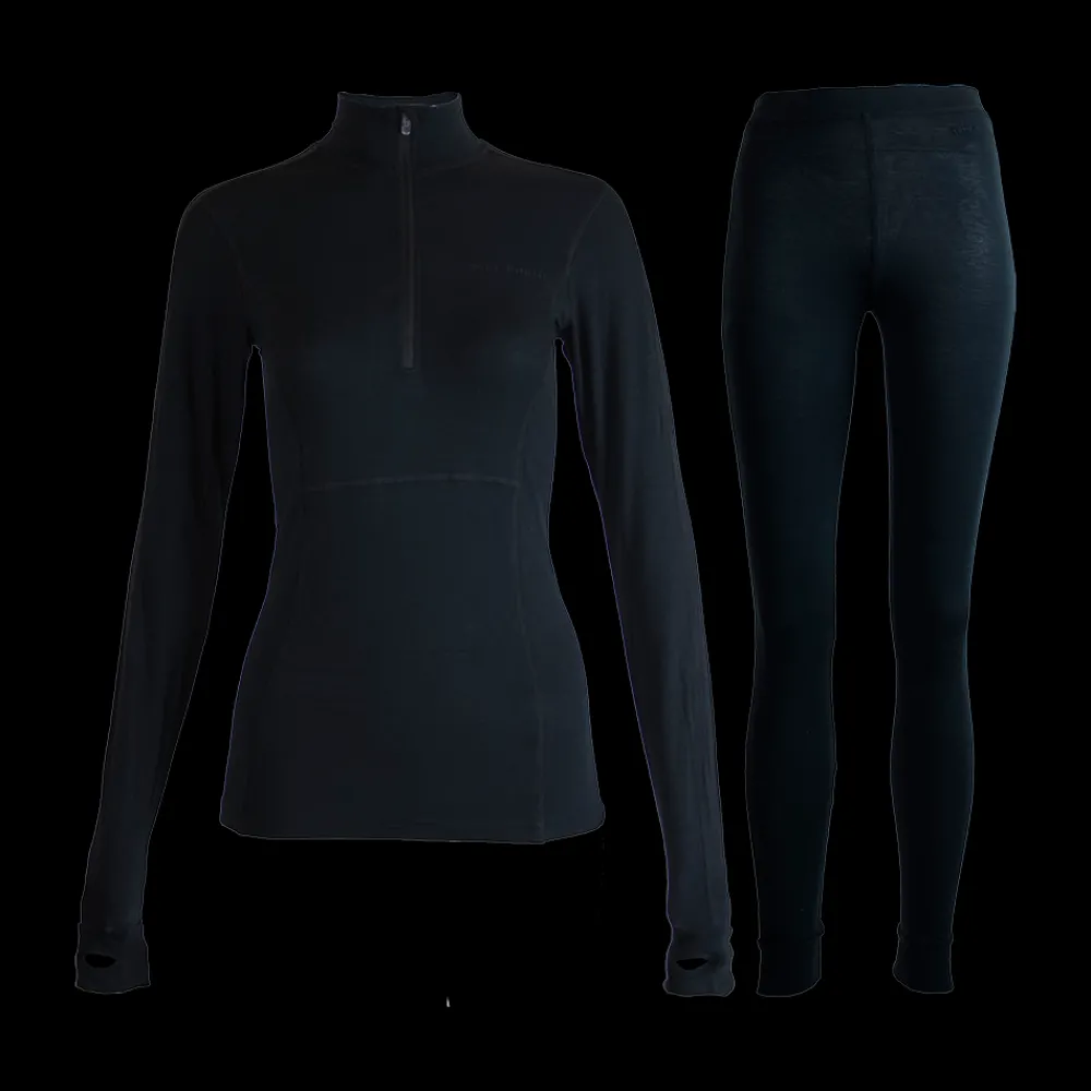 New True North W Baselayer Bamboo - Dame Skiundertøj Grå