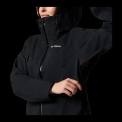 Outlet Columbia W Boulder Fall Jacket - Dame Funktionsjakke Sort