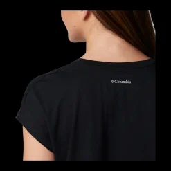 Hot Columbia W Boundless Tee - Dame T-shirt Sort
