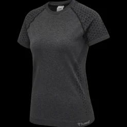 Outlet Hummel W Ci Seamless Tee - Dame T-shirt Sort