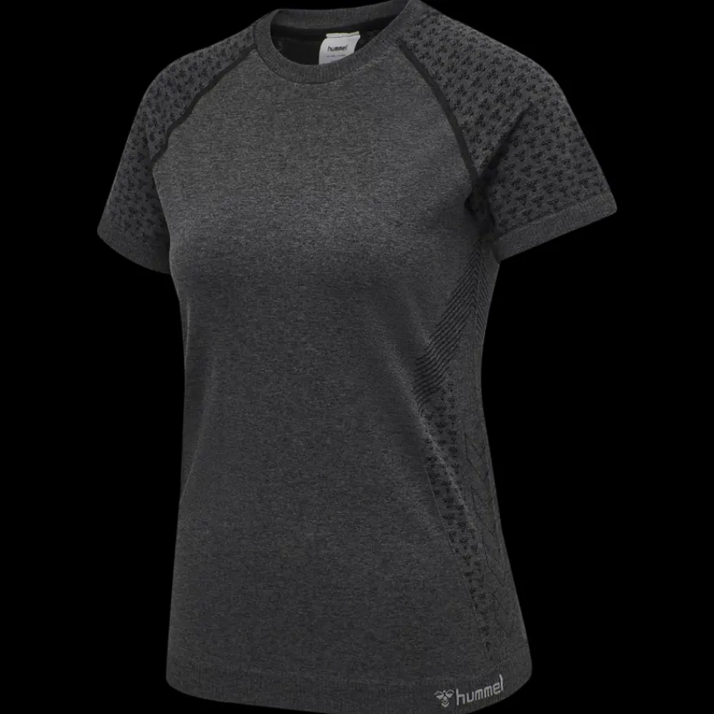 Outlet Hummel W Ci Seamless Tee - Dame T-shirt Sort