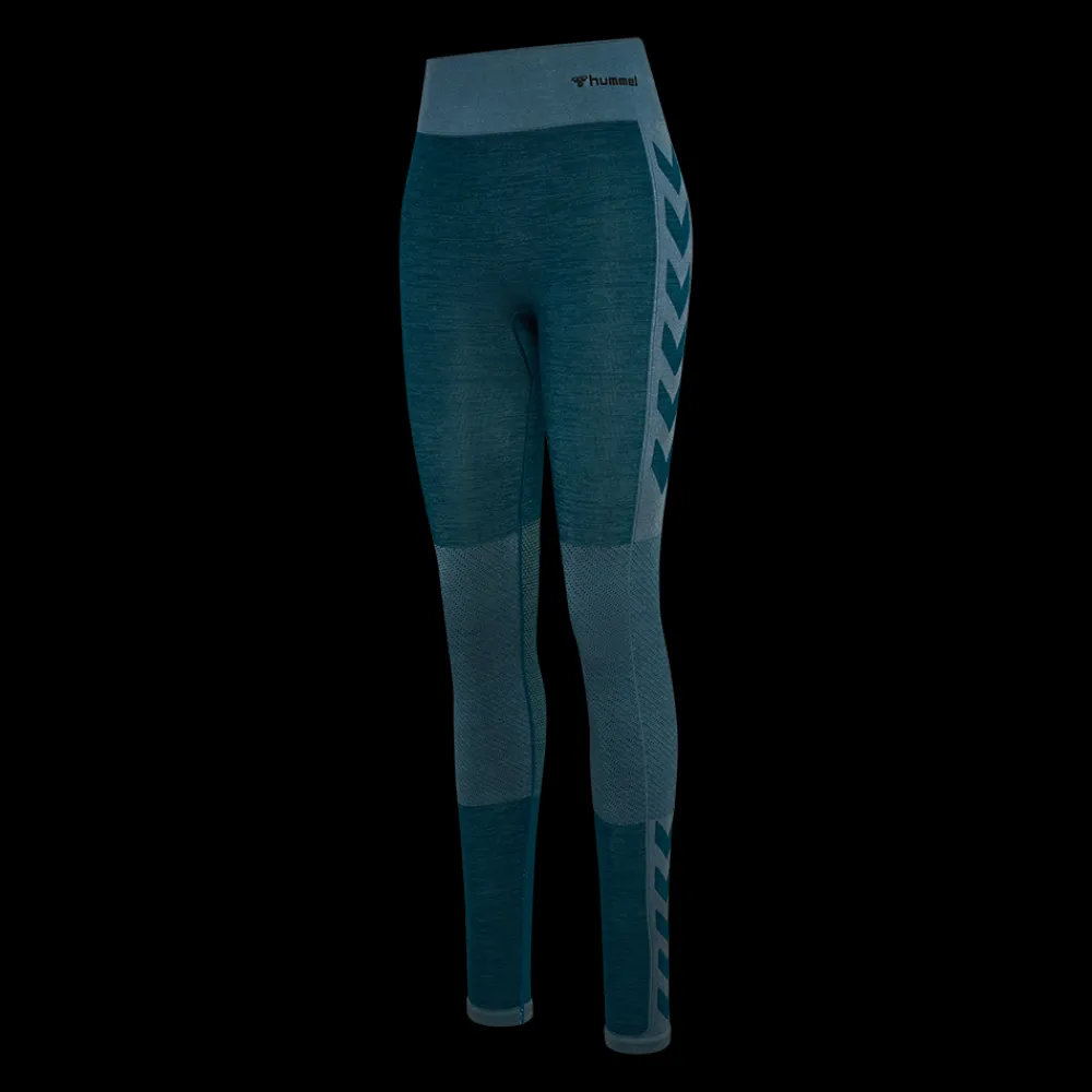 New Hummel W Clea Seamless Mid Waist Tight - Dame Trænings Tights Grå