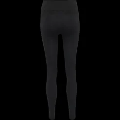 Fashion Hummel W Clea Seamless Mid Waist Tight - Dame Trænings Tights Sort