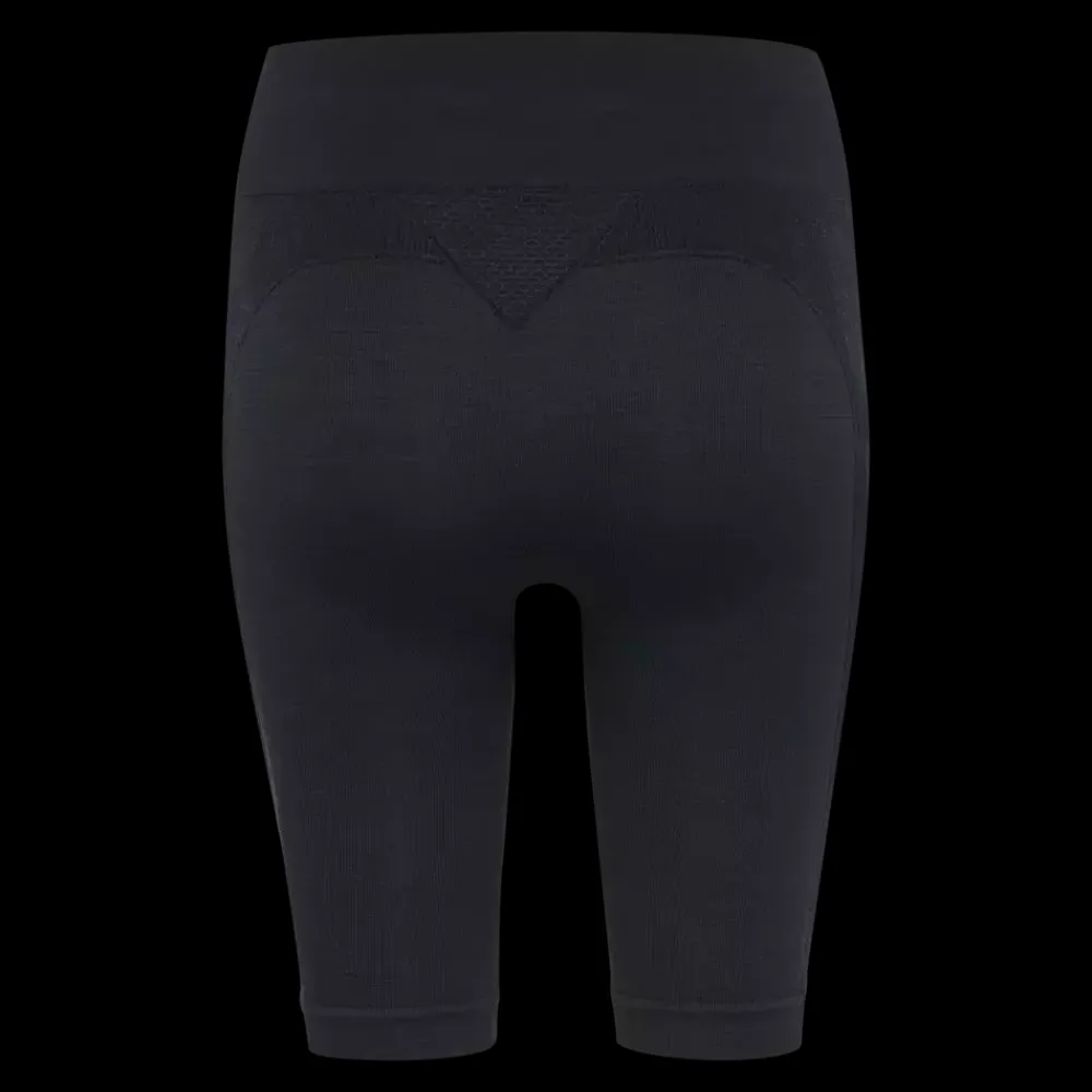 New Hummel W Clea Seamless Shorts - Korte Dame Tights Sort