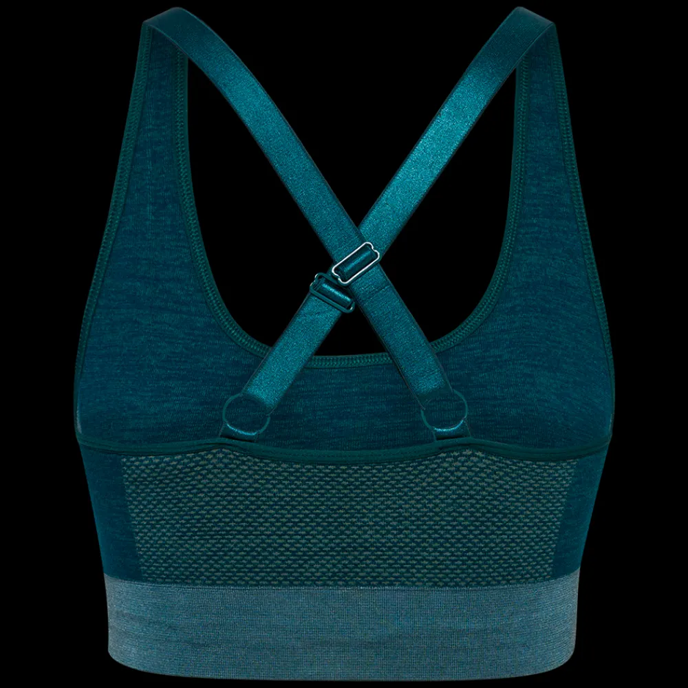 Online Hummel W Clea Seamless Sport Top - Dame Sports BH Grå