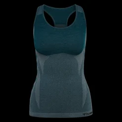 Best Hummel W Clea Seamless Top - Dame Top Grå