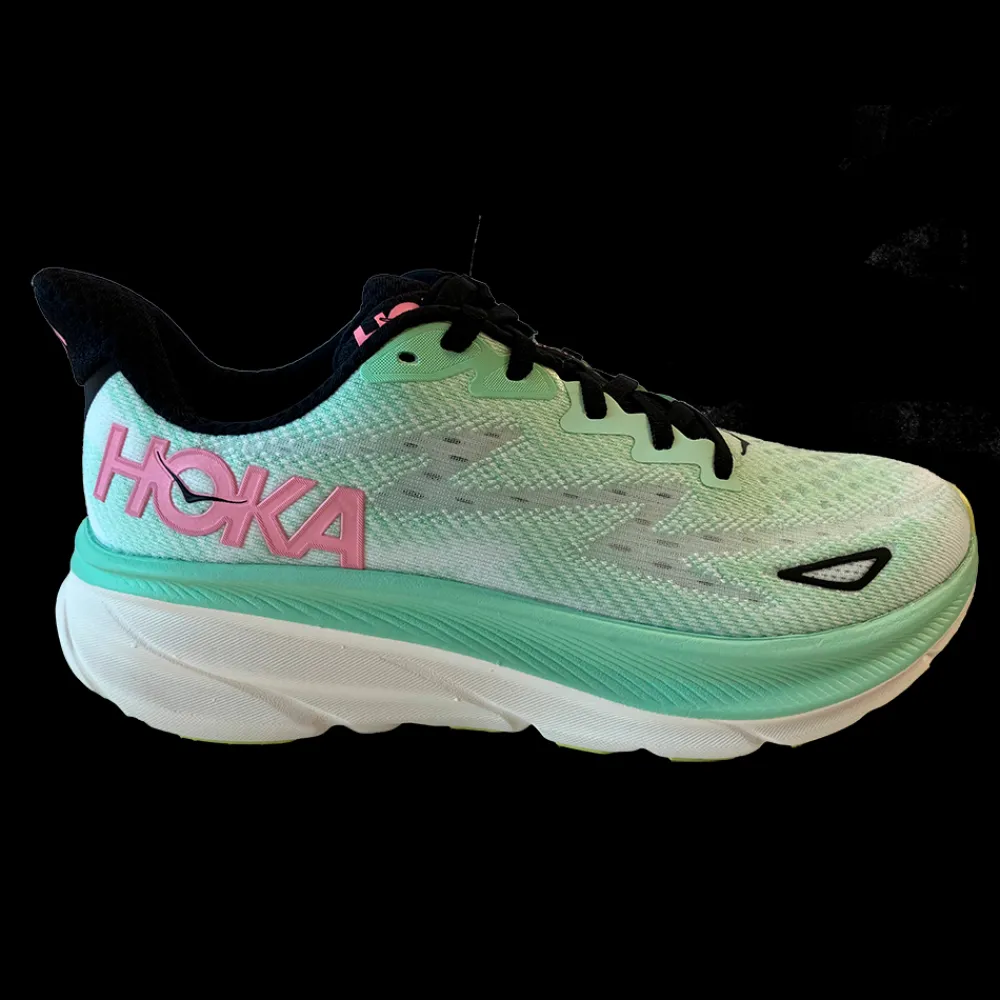 Online Hoka W Clifton 9 - Dame Løbesko Grøn