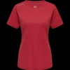 Discount Newline W Core Run Functional T-Shirt - Dame Trænings T-shirt Rød