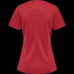 Discount Newline W Core Run Functional T-Shirt - Dame Trænings T-shirt Rød