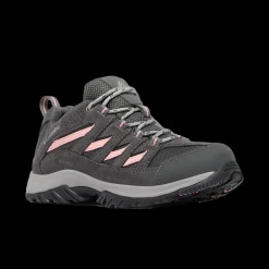 Outlet Columbia W Crestwood Waterproof - Dame Outdoor Sko Grå