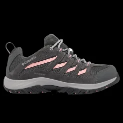 Outlet Columbia W Crestwood Waterproof - Dame Outdoor Sko Grå