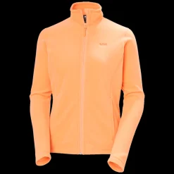 Best Helly Hansen W Daybreaker Fleece Jacket - Dame Fleecetrøje Orange