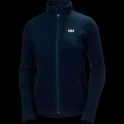 Best Helly Hansen W Daybreaker Fleece Jacket - Dame Fleecetrøje Blå