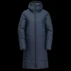 Discount Jack Wolfskin W Deutzer Coat - Dame Vinterjakke Blå