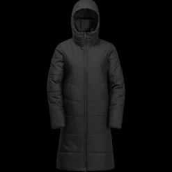 Best Jack Wolfskin W Deutzer Coat - Dame Vinterjakke Sort