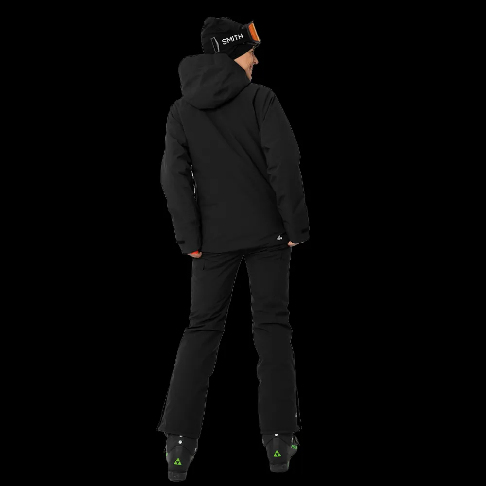 Best 2117 of Sweden W Edum Padded Ski Jacket - Dame Ski- og Vinterjakke Sort
