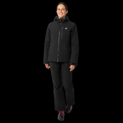 Best 2117 of Sweden W Edum Padded Ski Jacket - Dame Ski- og Vinterjakke Sort