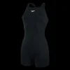 New Speedo W Endurance+ Legsuit - Dame Badedragt med ben Sort