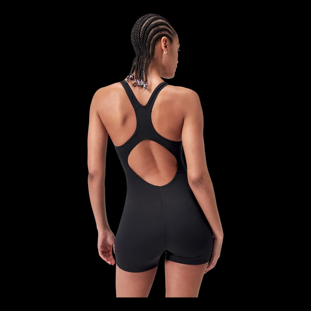 New Speedo W Endurance+ Legsuit - Dame Badedragt med ben Sort