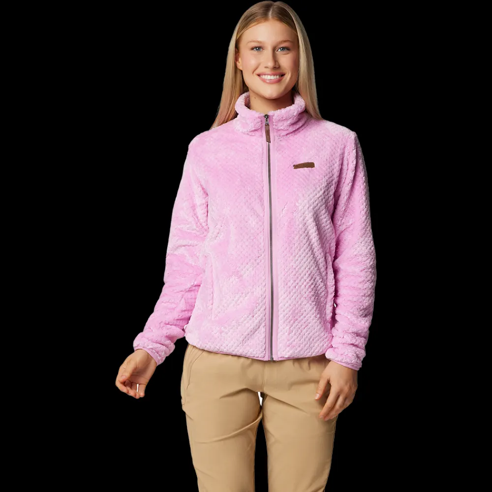 Outlet Columbia W Fire Side Sherpa Fleece - Dame Fleecetrøje Pink