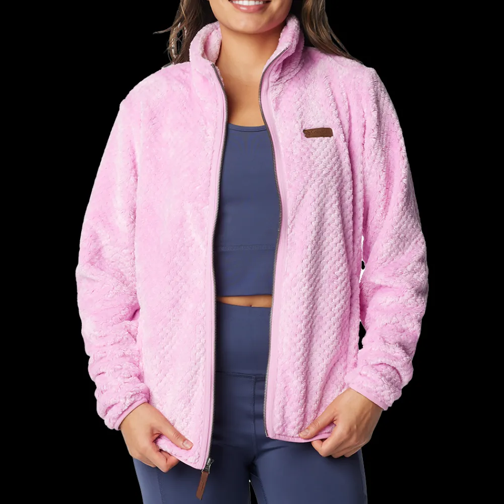 Outlet Columbia W Fire Side Sherpa Fleece - Dame Fleecetrøje Pink