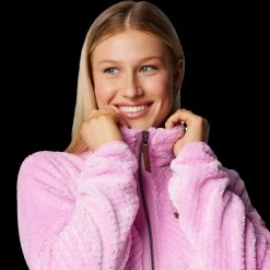 Outlet Columbia W Fire Side Sherpa Fleece - Dame Fleecetrøje Pink