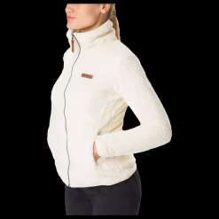 Best Columbia W Fire Side Sherpa Fleece - Dame Fleecetrøje Hvid