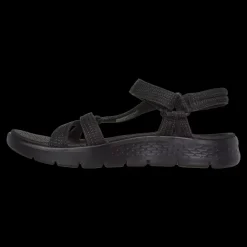Fashion Skechers W Flex Sandal - Dame Sandaler Sort
