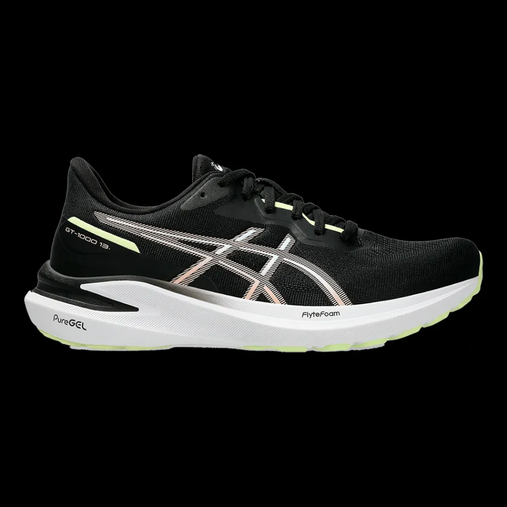 Clearance Asics W Gel GT-1000 13 - Dame Løbesko Sort