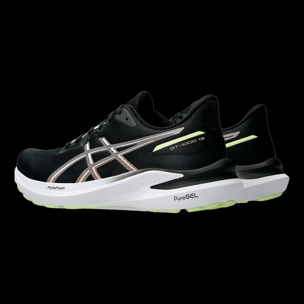 Clearance Asics W Gel GT-1000 13 - Dame Løbesko Sort